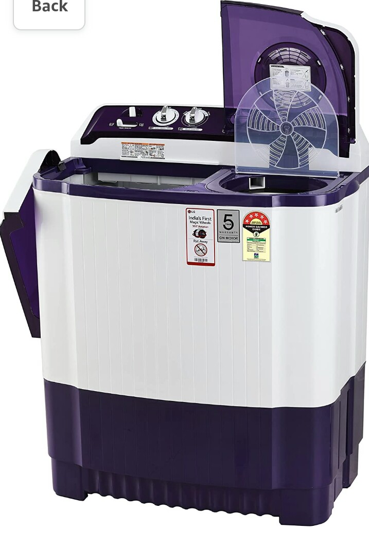 lg semi washing machine 7.5 kg