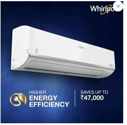 Whirlpool inverter ac 5 hot sale star